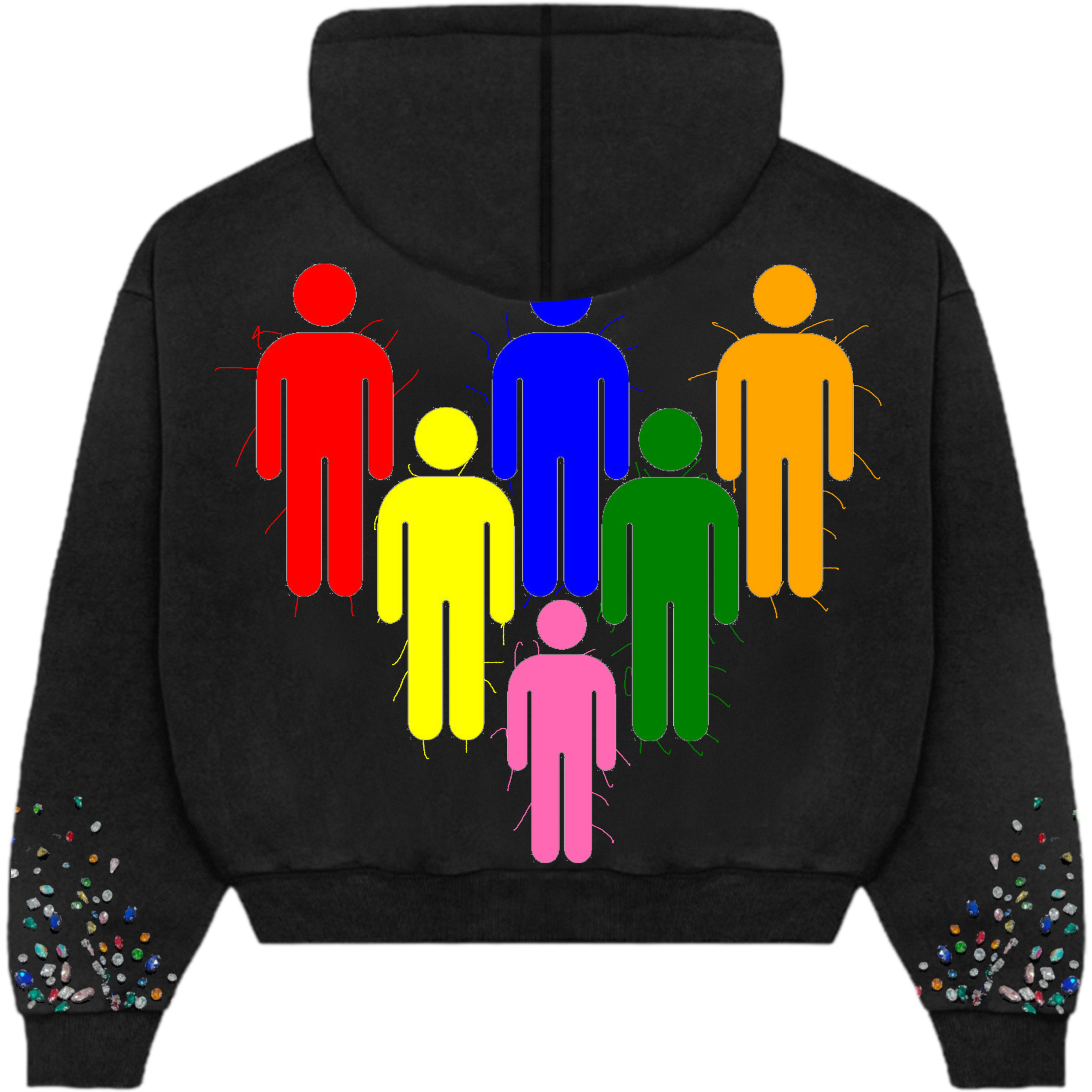 Diamond And Stones Hoodie