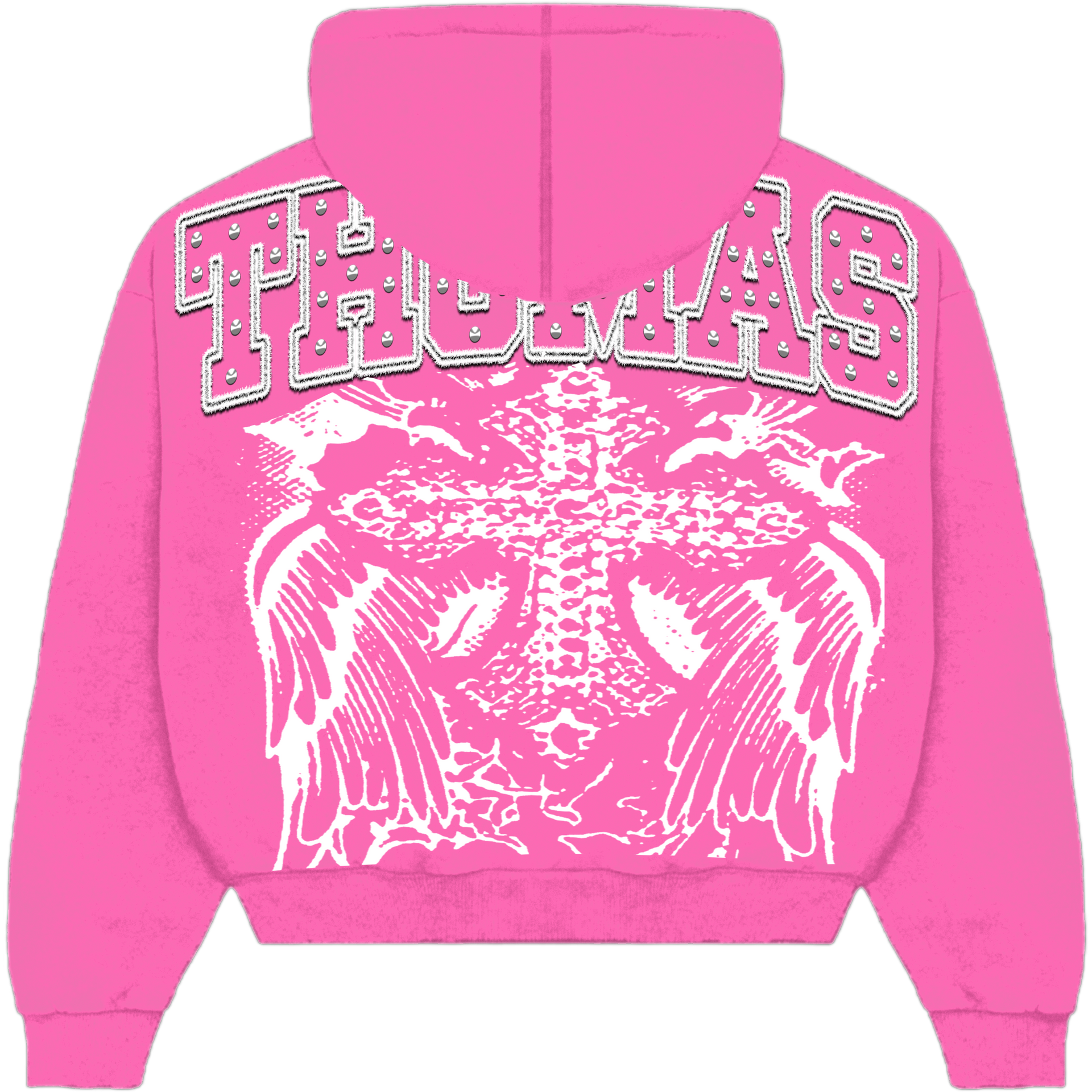 Heart Of Angels Pink Hoodie