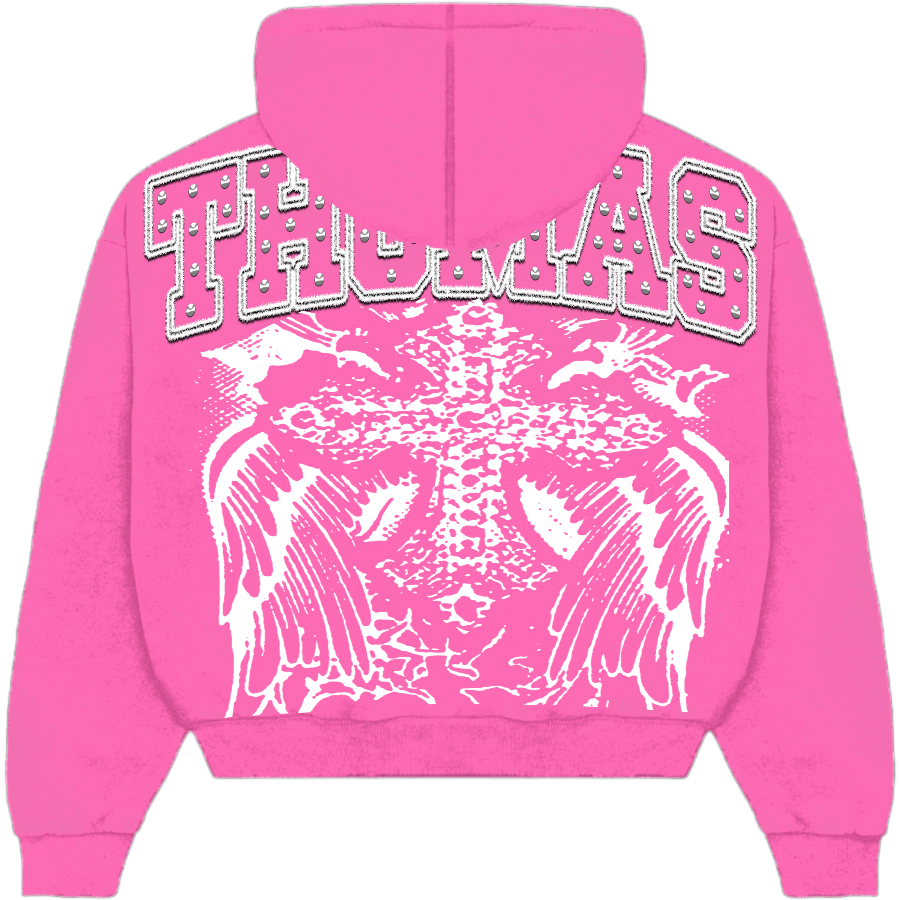 Heart Of Angels Pink Hoodie
