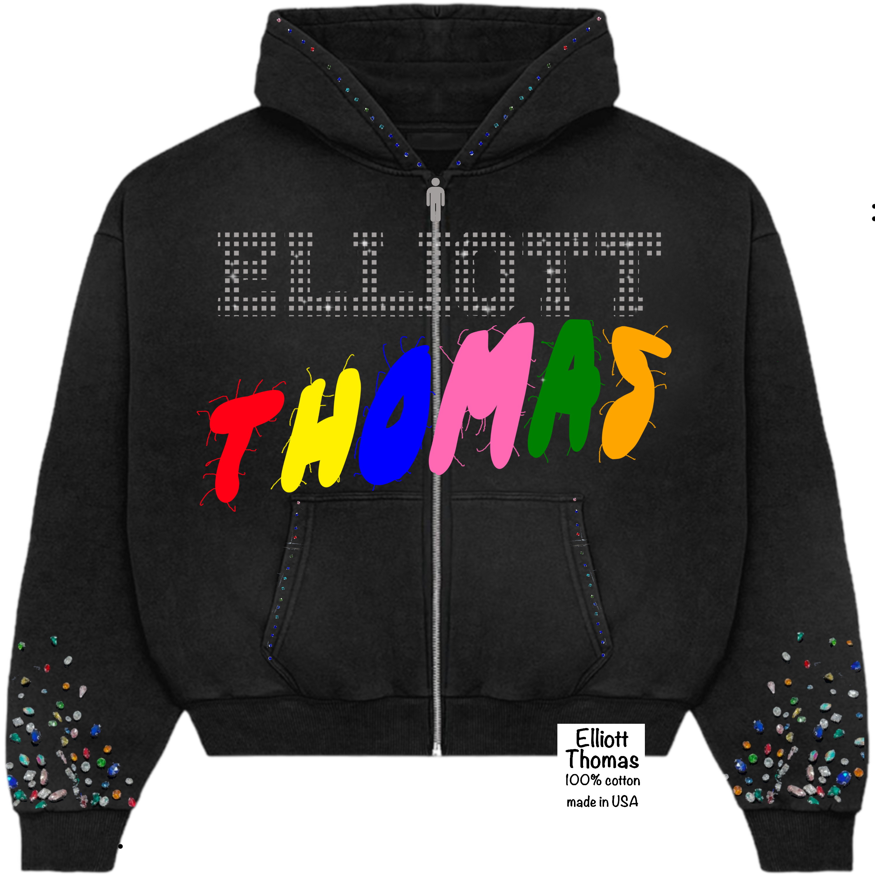 Diamond And Stones Hoodie