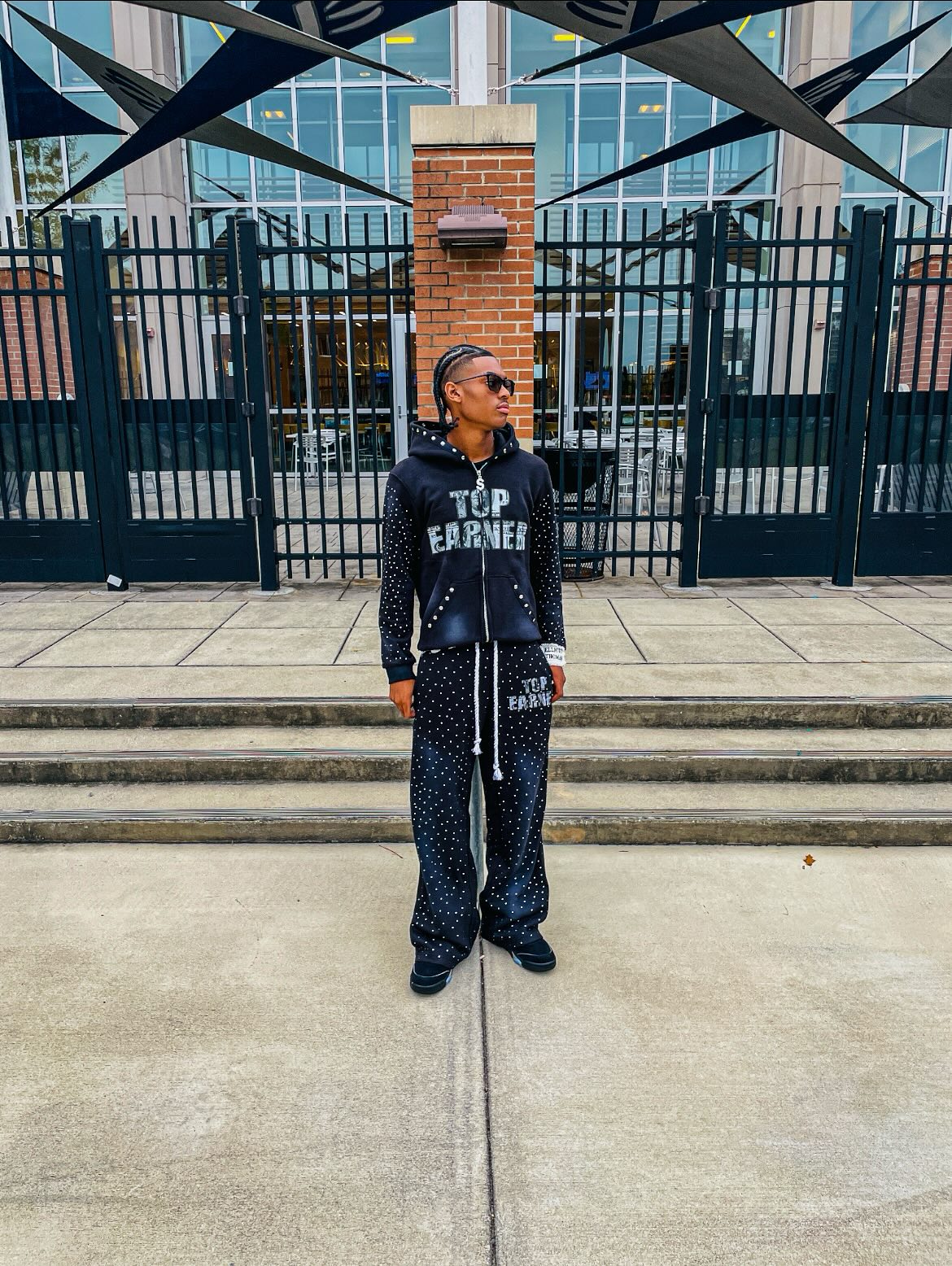 Top Earner Rhinestone Pants