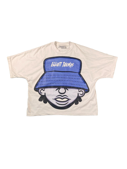 "Cool Blue" Big Head Shirt